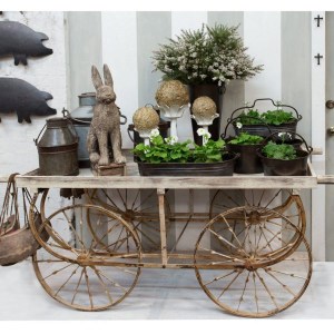 flower market wagon